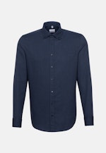 Slim Business Hemd Uni in Dunkelblau |  Seidensticker Onlineshop