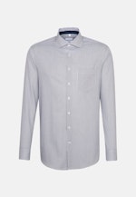 Comfort Business Hemd Streifen in Dunkelblau |  Seidensticker Onlineshop