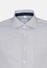 Comfort Business Hemd Streifen in Dunkelblau |  Seidensticker Onlineshop