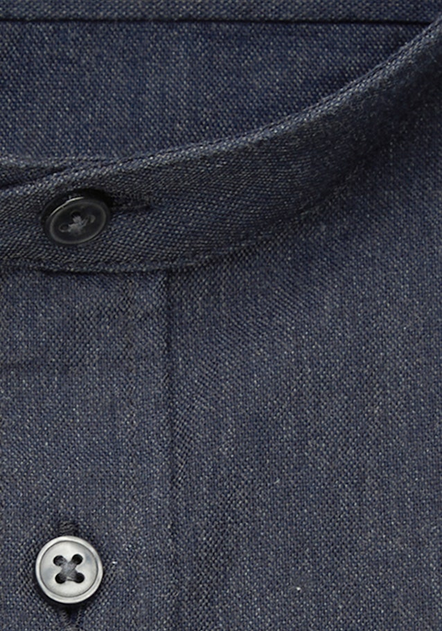 Business Shirt in Slim with Stand-Up Collar in Grey |  Seidensticker Onlineshop