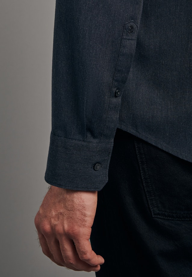 Slim Business Hemd Uni in Grau |  Seidensticker Onlineshop