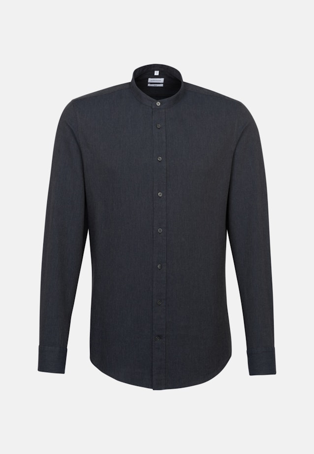 Slim Business Hemd Uni in Grau |  Seidensticker Onlineshop
