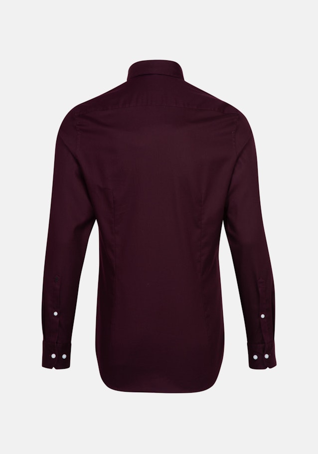 Easy-iron Twill Business overhemd in Slim with Kentkraag in Rood |  Seidensticker Onlineshop