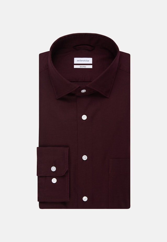 Slim Business Hemd Uni in Rot |  Seidensticker Onlineshop