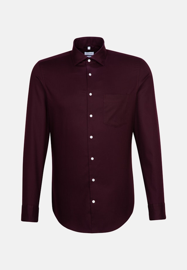 Slim Business Hemd Uni in Rot |  Seidensticker Onlineshop