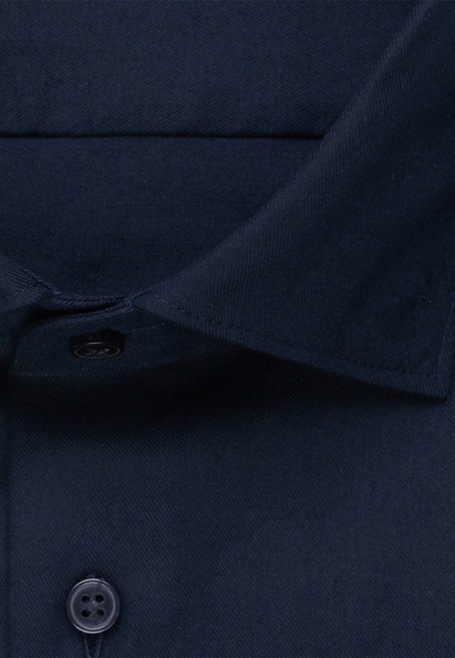 Slim Business Hemd Uni in Dunkelblau |  Seidensticker Onlineshop