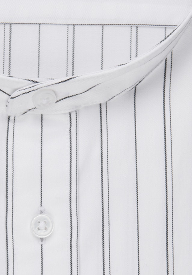 Business Shirt in Shaped with Stand-Up Collar in White |  Seidensticker Onlineshop