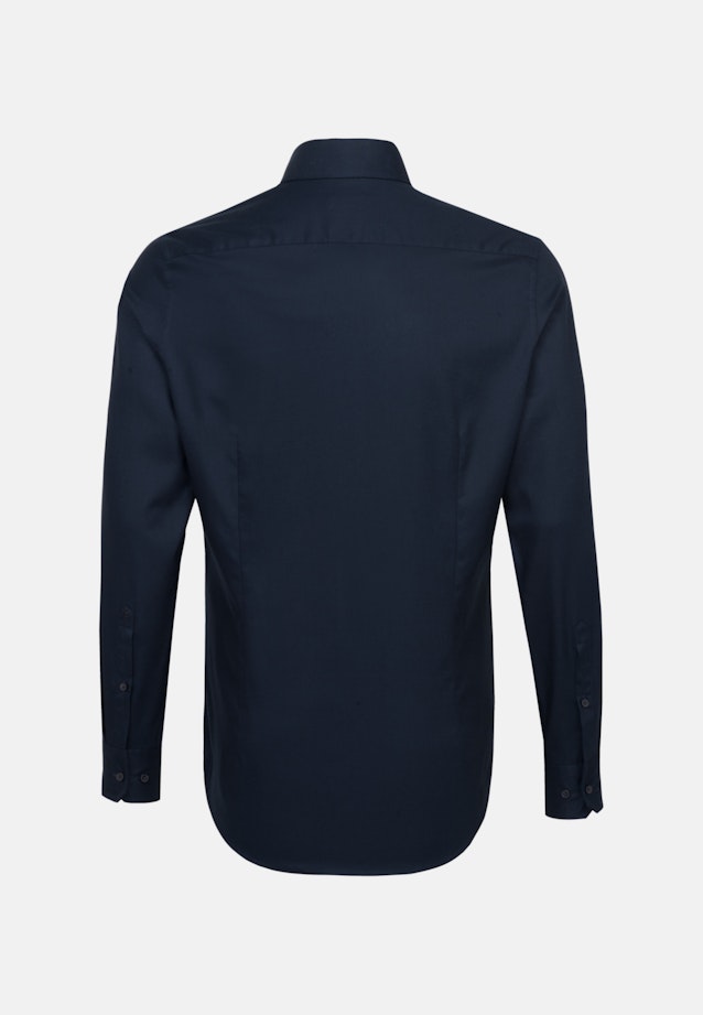 Regular Business Hemd Uni in Dunkelblau |  Seidensticker Onlineshop