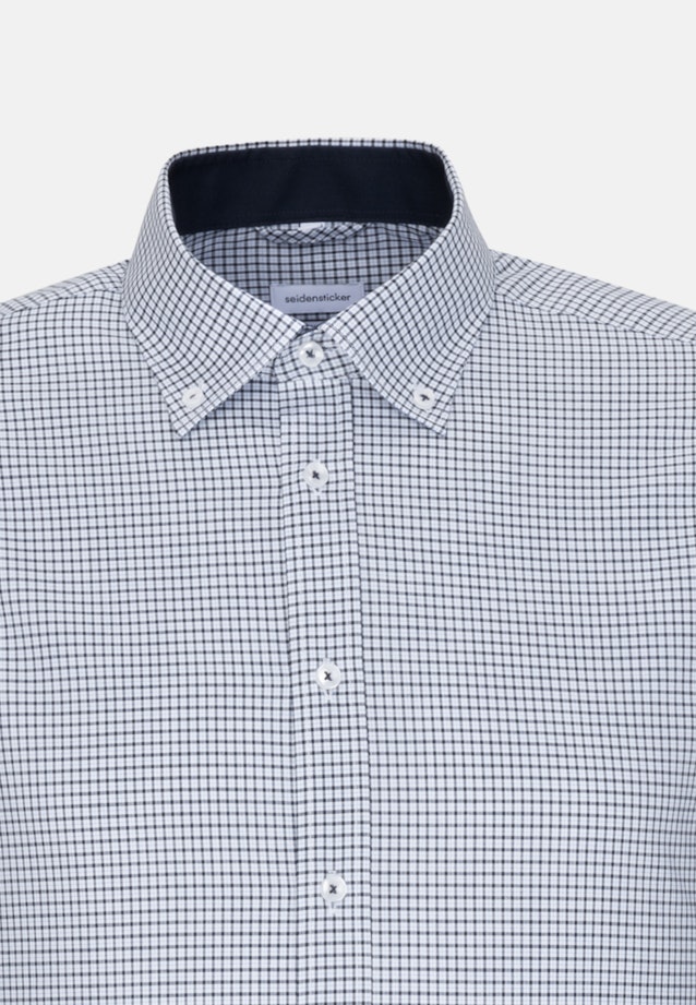 Slim Business Hemd Karo in Dunkelblau |  Seidensticker Onlineshop