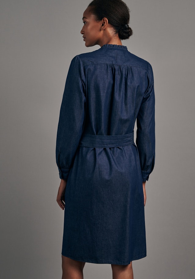 Kleid Uni in Dunkelblau | Seidensticker Onlineshop