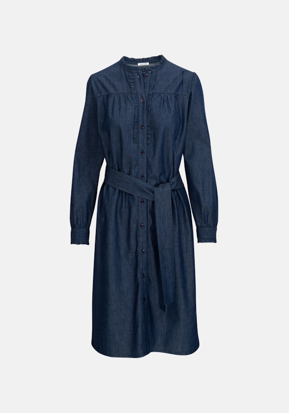 Kleid Uni in Dunkelblau | Seidensticker Onlineshop