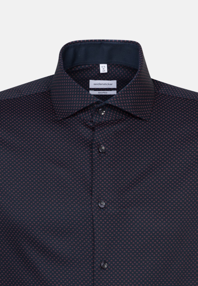 Business Shirt in Shaped with Kent-Collar in Red |  Seidensticker Onlineshop