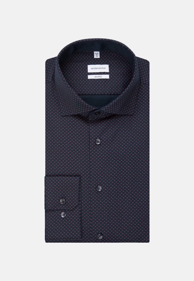 Business Shirt in Shaped with Kent-Collar in Red |  Seidensticker Onlineshop