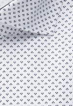 Regular Business Hemd Druck in Dunkelblau |  Seidensticker Onlineshop