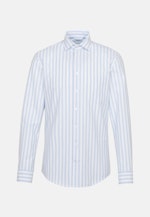 Shaped Chemise Business A Rayures in Bleu Clair |  Seidensticker Onlineshop