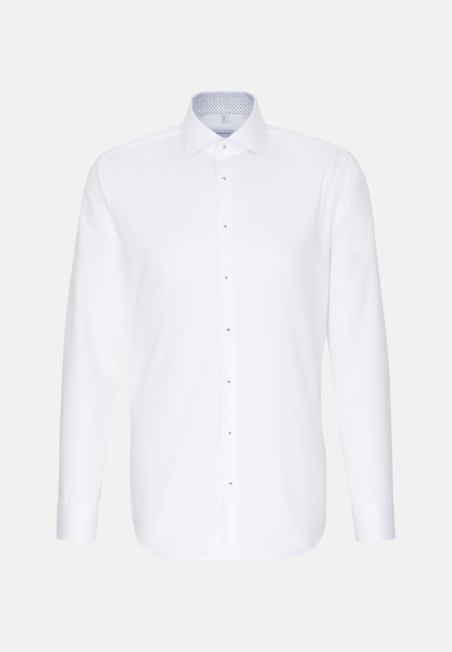 Slim Business Hemd Uni in Weiß |  Seidensticker Onlineshop