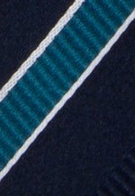 Etroit (5cm) Cravate A Rayures in Turquoise |  Seidensticker Onlineshop