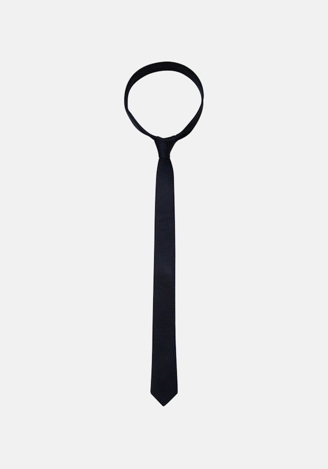 Krawatte aus 100% Seide in Dunkelblau |  Seidensticker Onlineshop