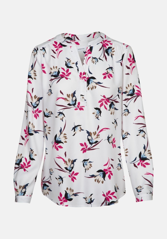 Regular fit prodtyp Floral in Weiß | Seidensticker Onlineshop