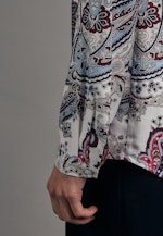 Regular fit Tunika Paisley in Weiß |  Seidensticker Onlineshop