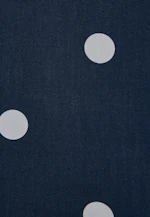 Regular fit Hemdbluse Punkte in Dunkelblau |  Seidensticker Onlineshop