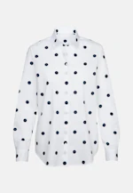 Chemisier A Pois in Blanc |  Seidensticker Onlineshop
