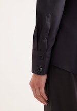 Kelchkragenbluse slim fit in Black |  Seidensticker Onlineshop