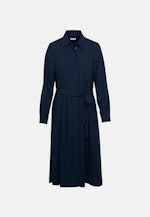 Kleid Uni in Dunkelblau |  Seidensticker Onlineshop