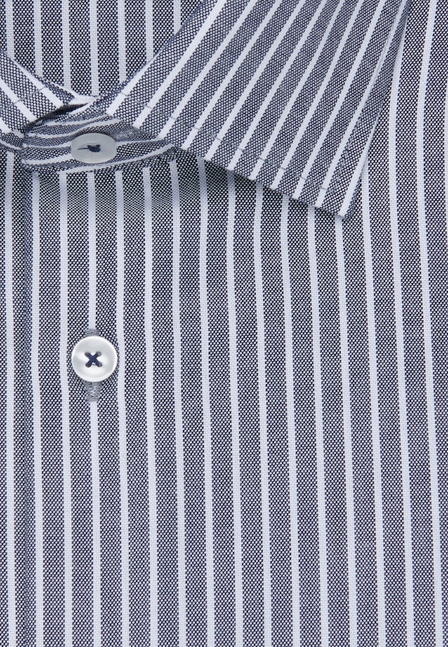 Bügelfreies Oxford Business Hemd in Shaped mit Kentkragen in Dunkelblau |  Seidensticker Onlineshop