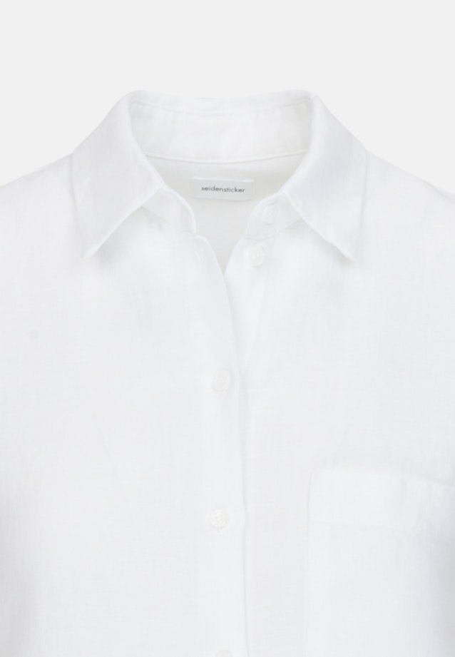Kleid Uni in Weiß |  Seidensticker Onlineshop