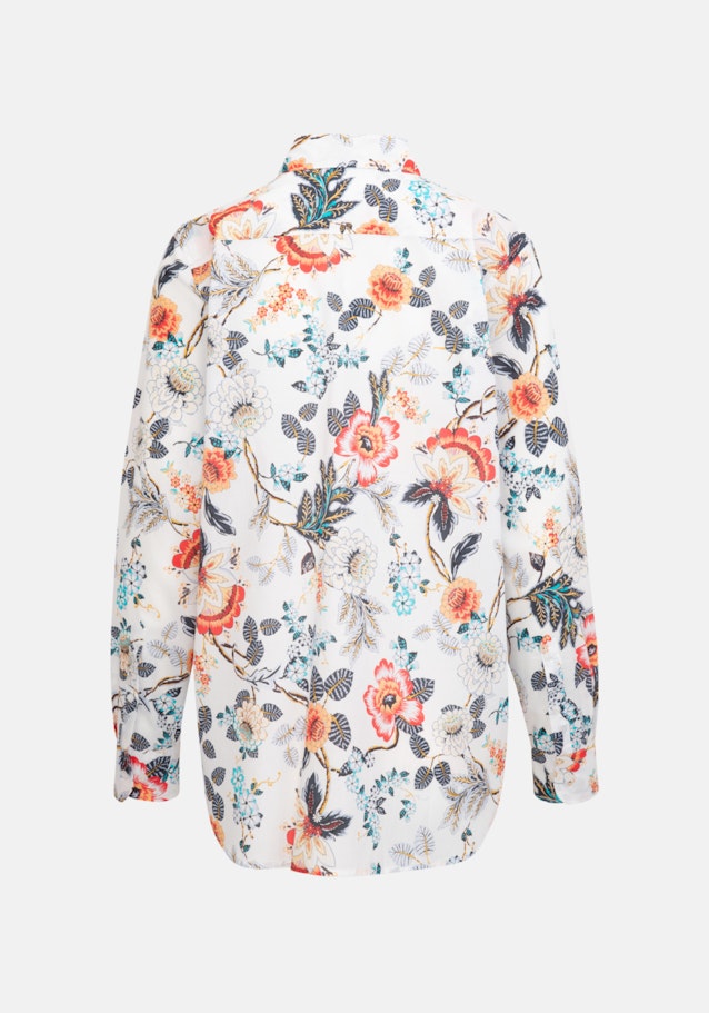 Long sleeve Voile Shirt Blouse in White |  Seidensticker Onlineshop