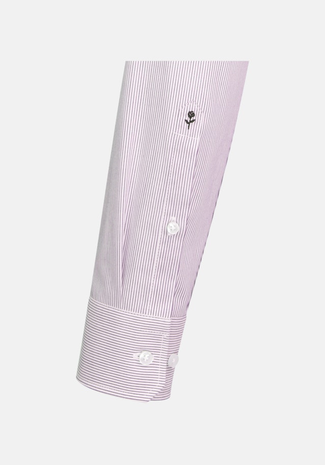 Regular Business Hemd Streifen in Rosa/Pink | Seidensticker Onlineshop