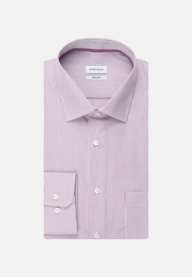 Non-iron Poplin Business Shirt in Regular with Kent-Collar in Pink |  Seidensticker Onlineshop