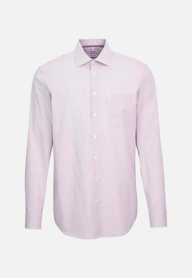 Regular Business Shirt Stripes in Pink |  Seidensticker Onlineshop