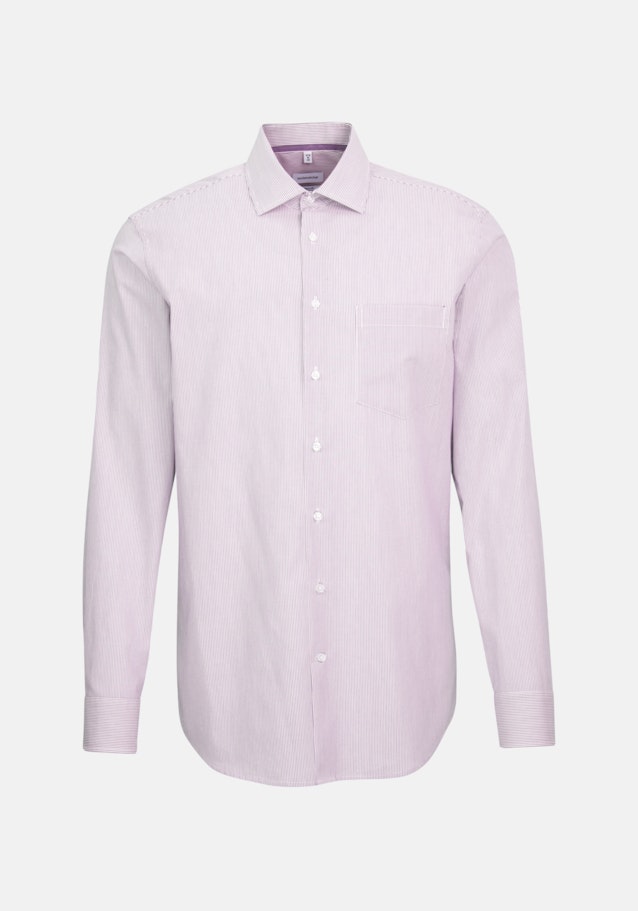 Non-iron Poplin Business Shirt in Regular with Kent-Collar in Pink |  Seidensticker Onlineshop