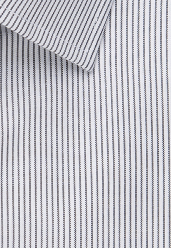 Regular Business Hemd Streifen in Dunkelblau |  Seidensticker Onlineshop