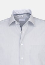 Regular Business Hemd Streifen in Dunkelblau |  Seidensticker Onlineshop