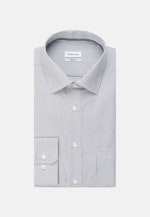 Regular Business Hemd Streifen in Dunkelblau |  Seidensticker Onlineshop