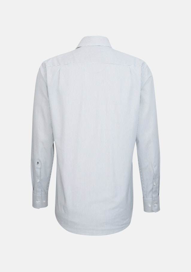 Regular Business Shirt Stripes in Green | Seidensticker Onlineshop