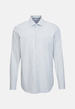 Regular Business Shirt Stripes in Green |  Seidensticker Onlineshop