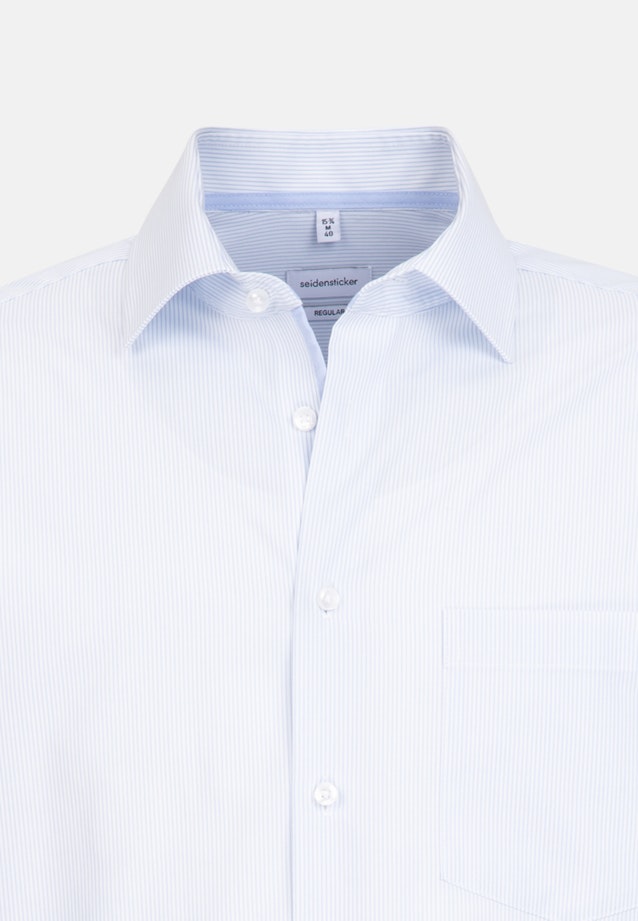 Regular Chemise Business rayures in Bleu Clair |  Seidensticker Onlineshop