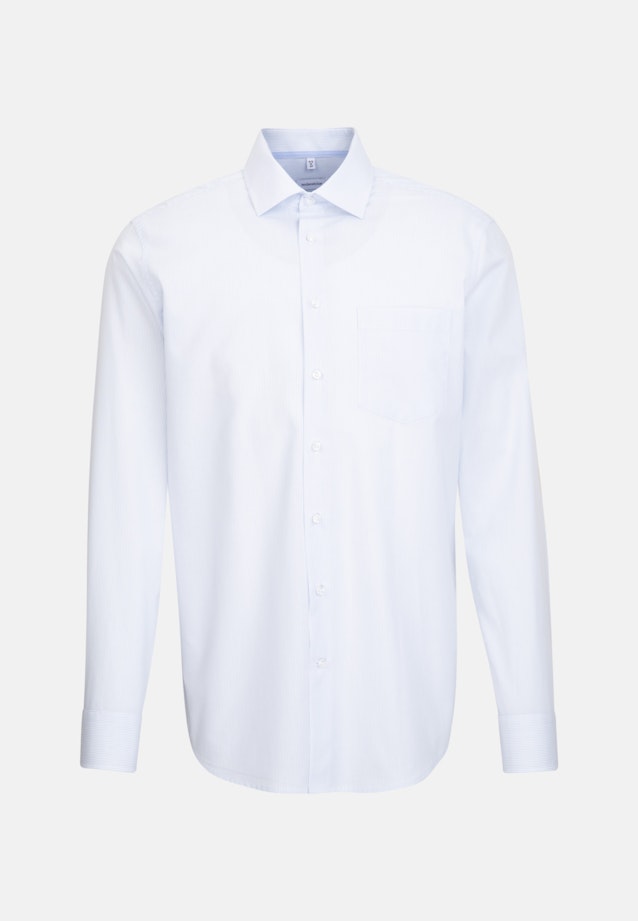 Regular Business Shirt Stripes in Light Blue |  Seidensticker Onlineshop