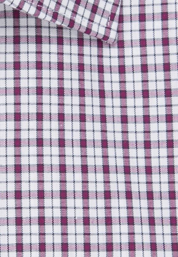 Regular Business Shirt Check in Pink |  Seidensticker Onlineshop