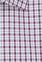 Regular Business Shirt Check in Pink |  Seidensticker Onlineshop