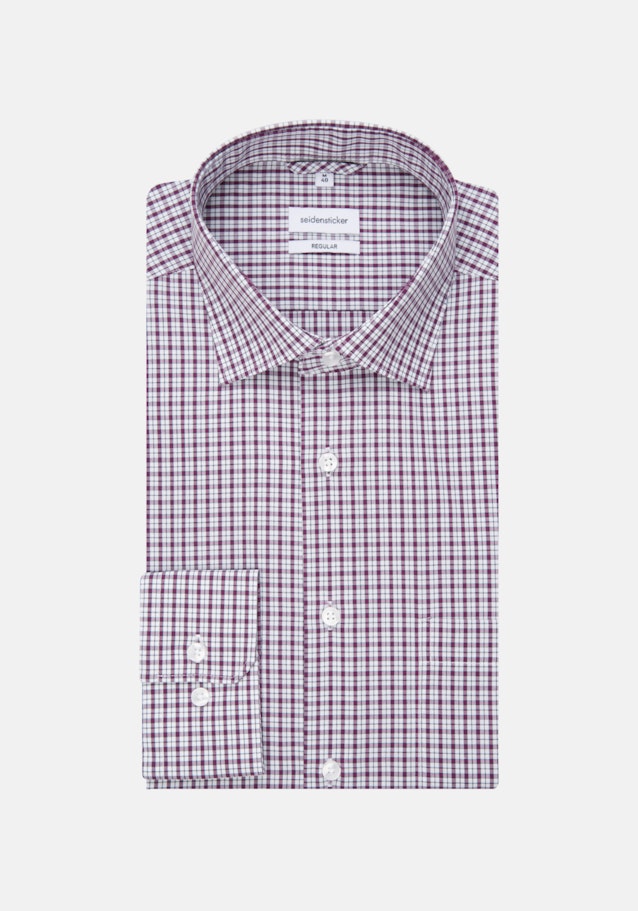 Non-iron Poplin Business Shirt in Regular with Kent-Collar in Pink |  Seidensticker Onlineshop