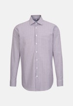 Regular Business Shirt Check in Pink |  Seidensticker Onlineshop