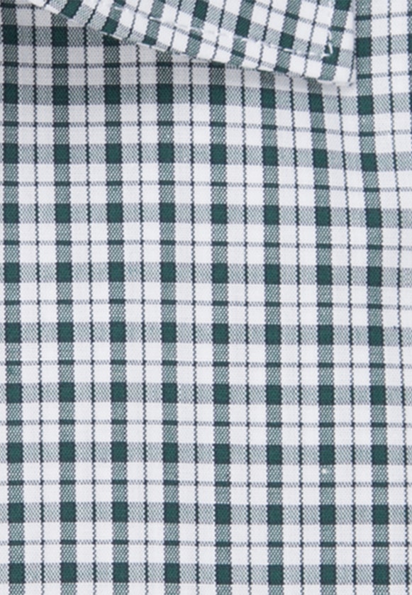 Regular Business Shirt Check in Green |  Seidensticker Onlineshop