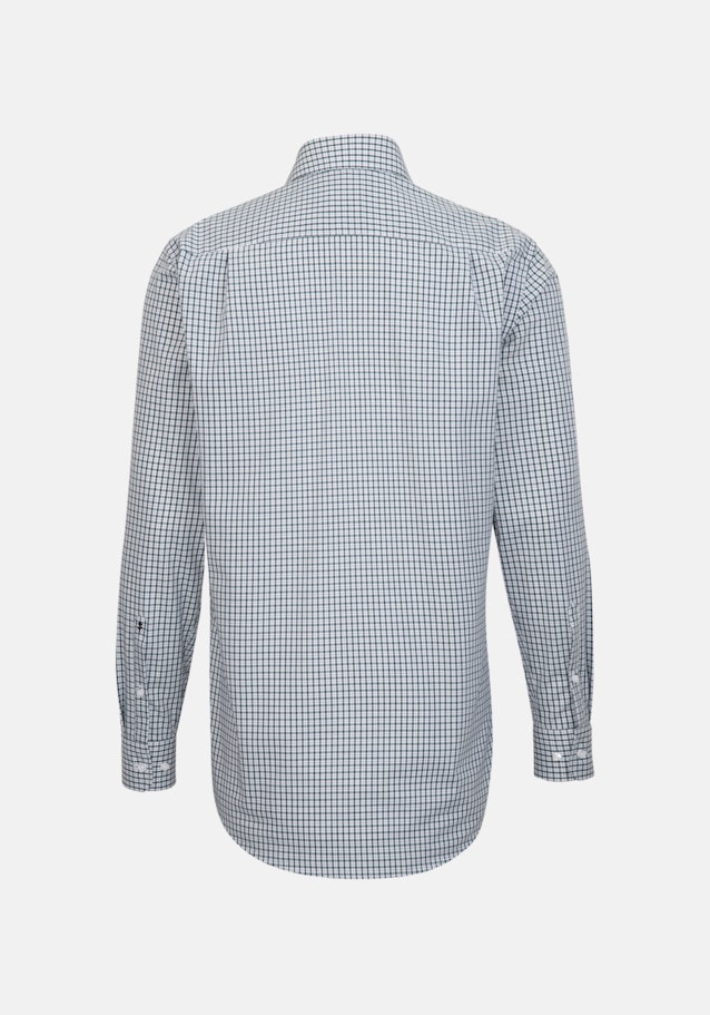 Non-iron Poplin Business Shirt in Regular with Kent-Collar in Green |  Seidensticker Onlineshop