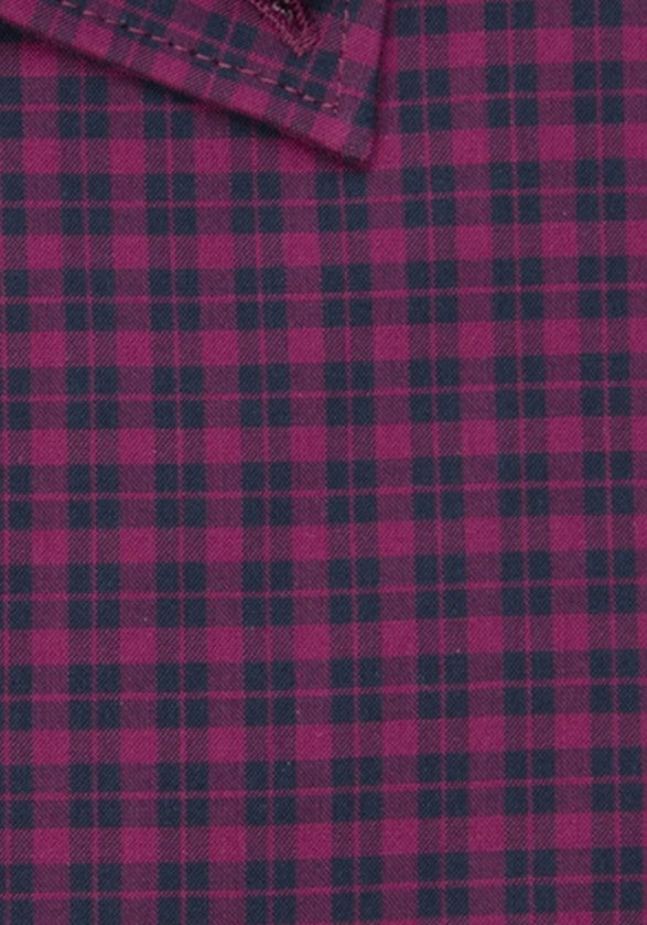 Regular Business Hemd Karo in Rosa/Pink | Seidensticker Onlineshop