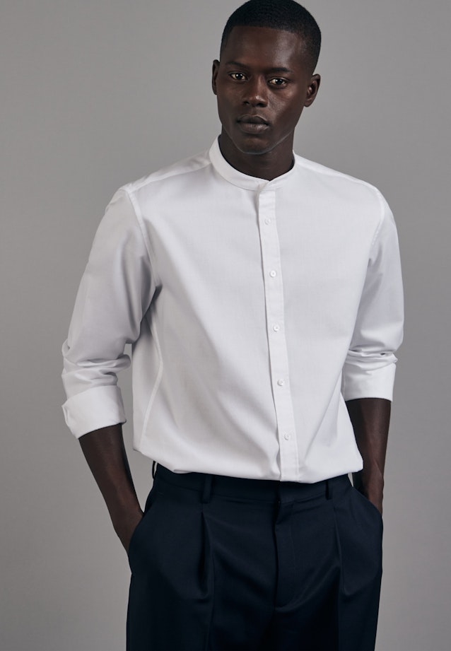 Slim Business Hemd Uni in Weiß |  Seidensticker Onlineshop